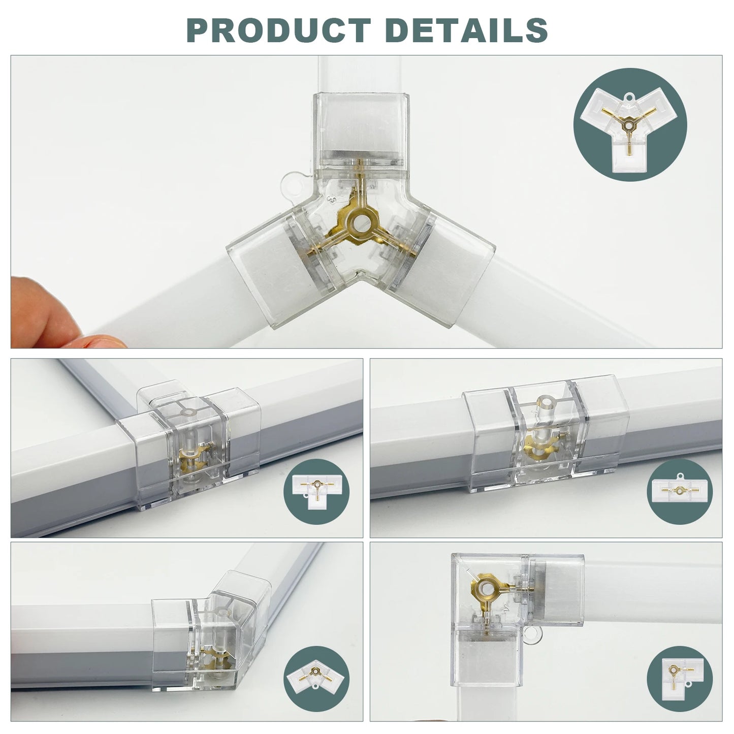 Hexagon Led Garage Lights with Frame 14 Hex Grid 720W 108000 LM Super Bright Led Garage Ceiling Lights 6500K Hex Led Lights