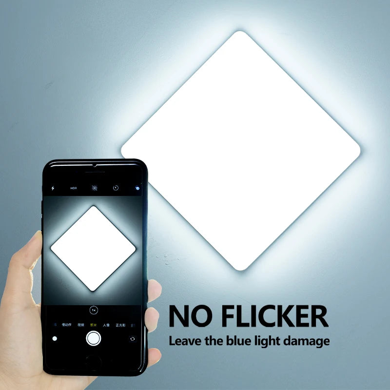 LED Ceiling Lights Square Neutral Light 16W 34W Interior Home Decor Simple Ceiling Lighting Bathroom Bedroom Kitchen Living Room