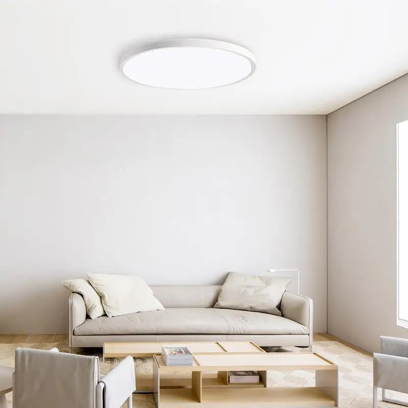 11.8 inch Ultra-thin Flush Mount LED Ceiling Light 6500K for Bedroom, Bathroom, Hallway and Living Room